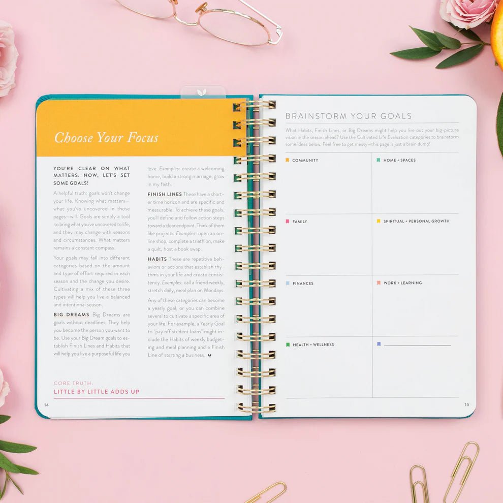 Fresh Start Daily Planner - Lavender - Southern Soule Designs