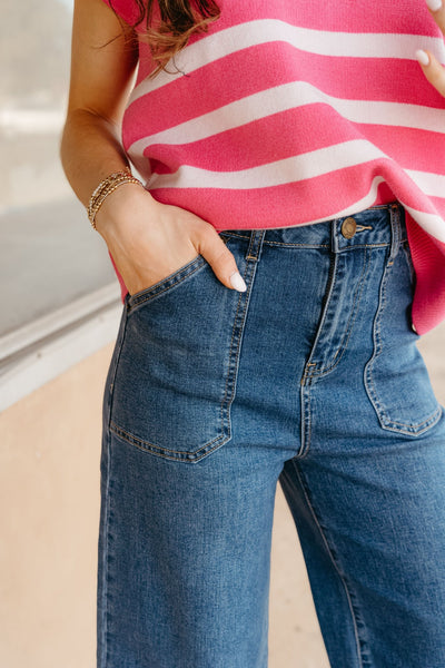 Fritz Jeans Blue - Southern Soule Designs