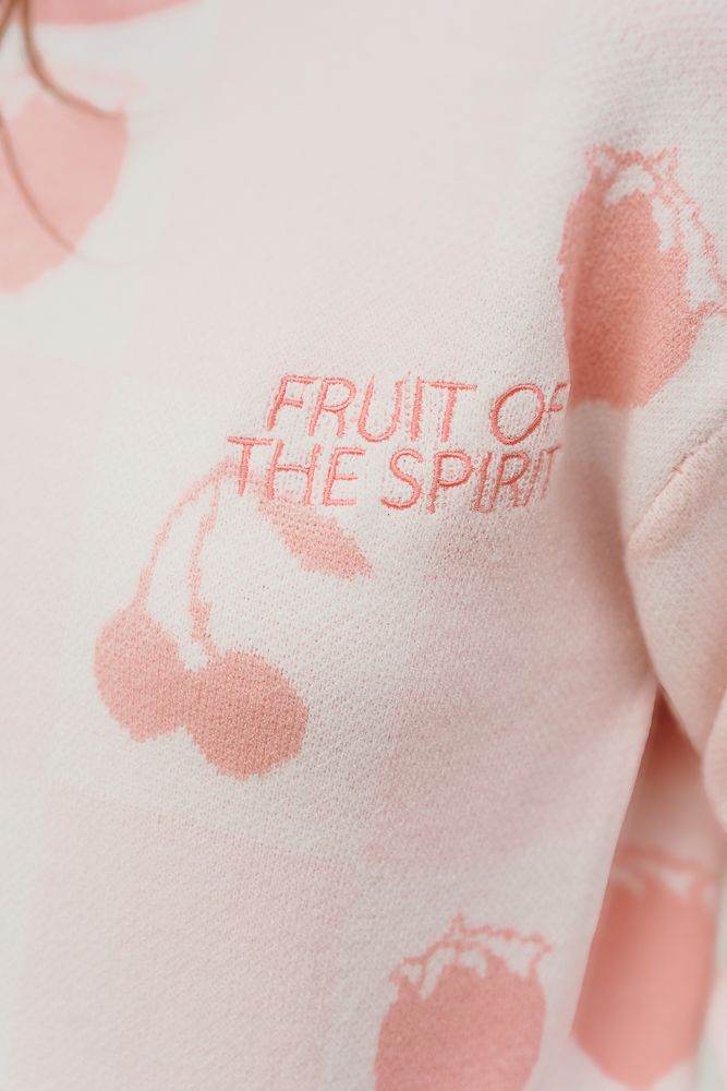 Fruit of the Spirit Jacquard Sweater - Southern Soule Designs