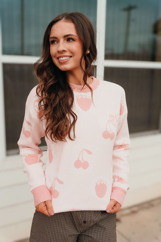 Fruit of the Spirit Jacquard Sweater - Southern Soule Designs