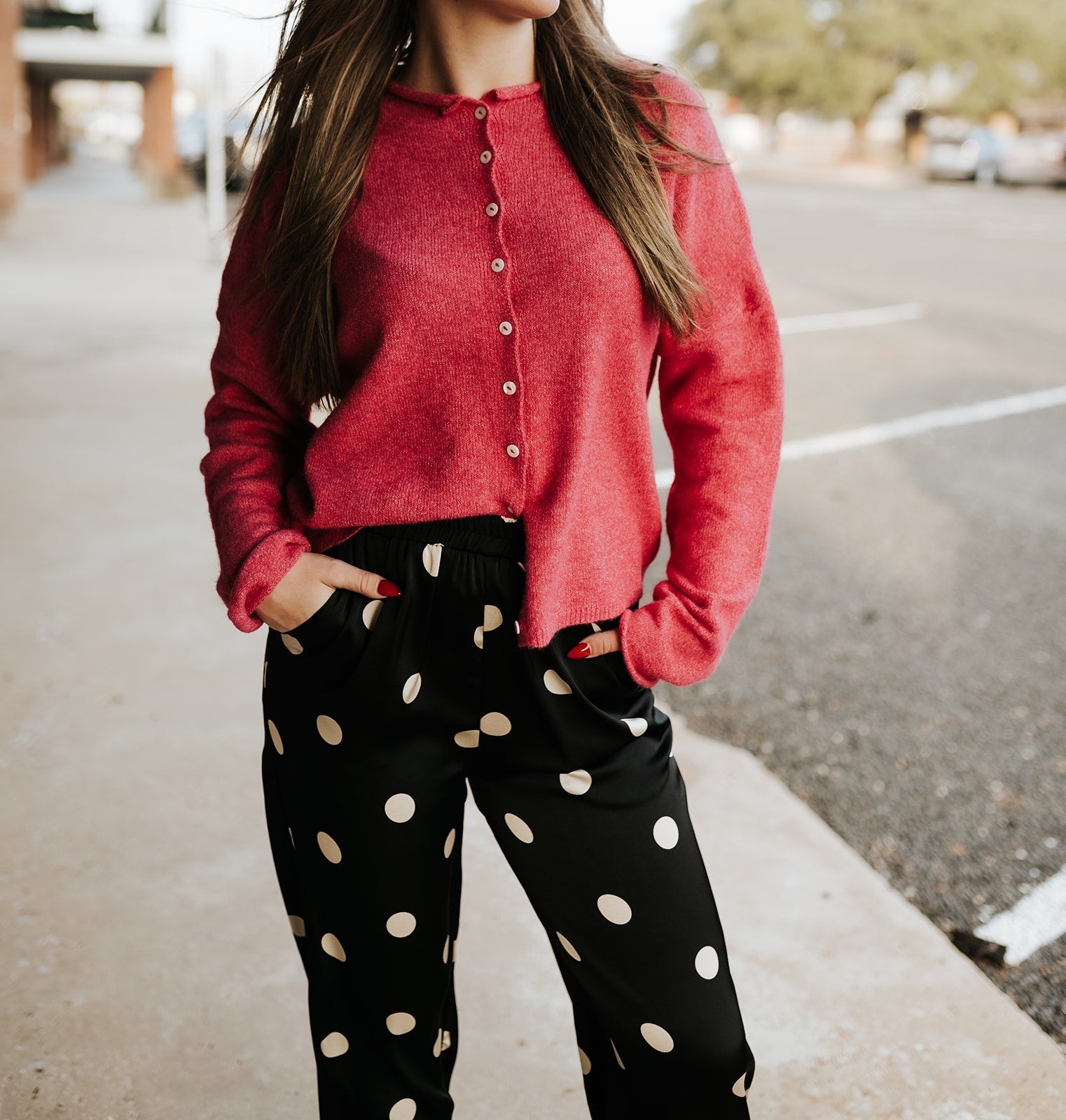 Fuchsia Lightweight Cardigan TBW237 - Southern Soule Designs