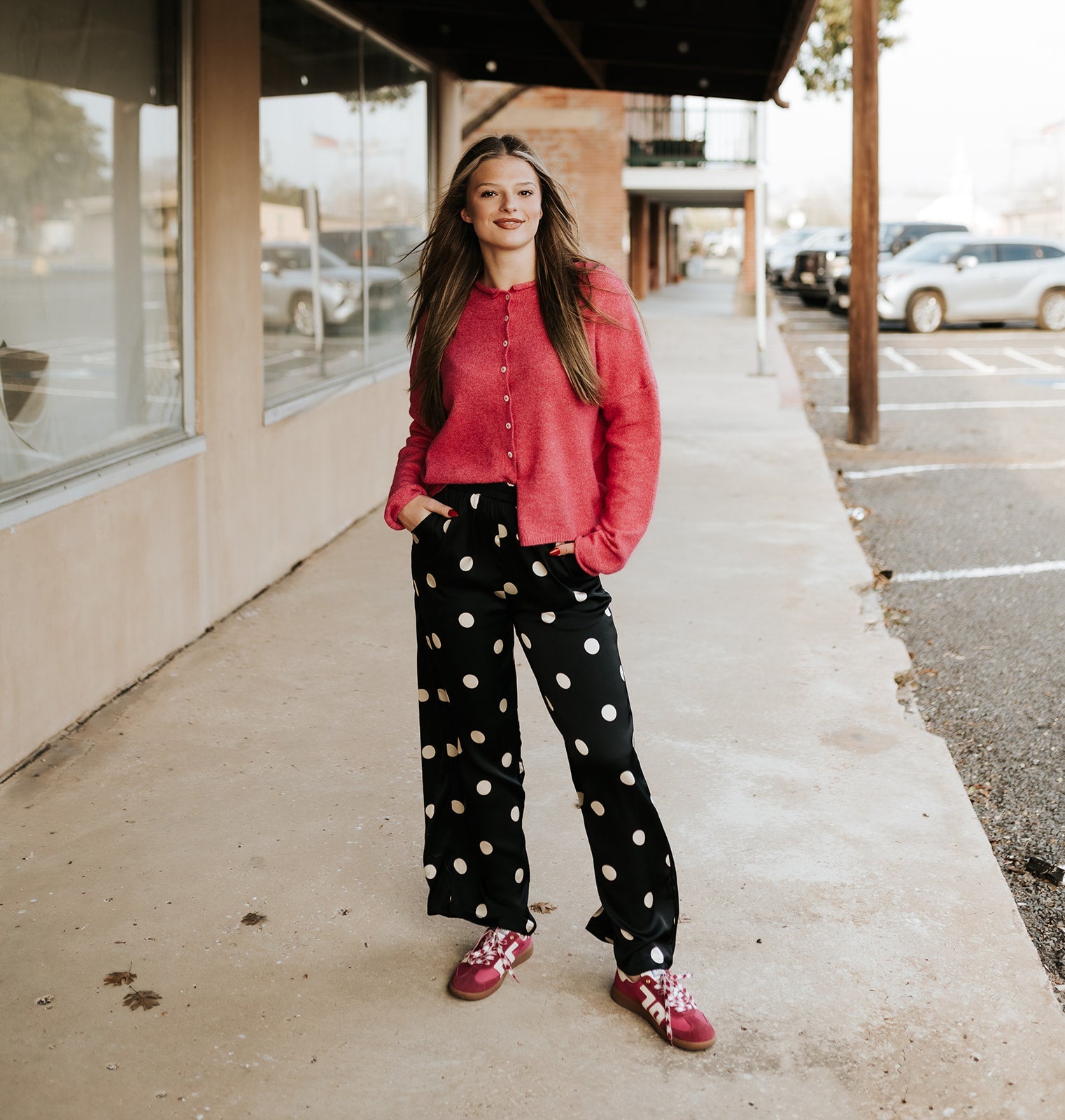 Fuchsia Lightweight Cardigan TBW237 - Southern Soule Designs
