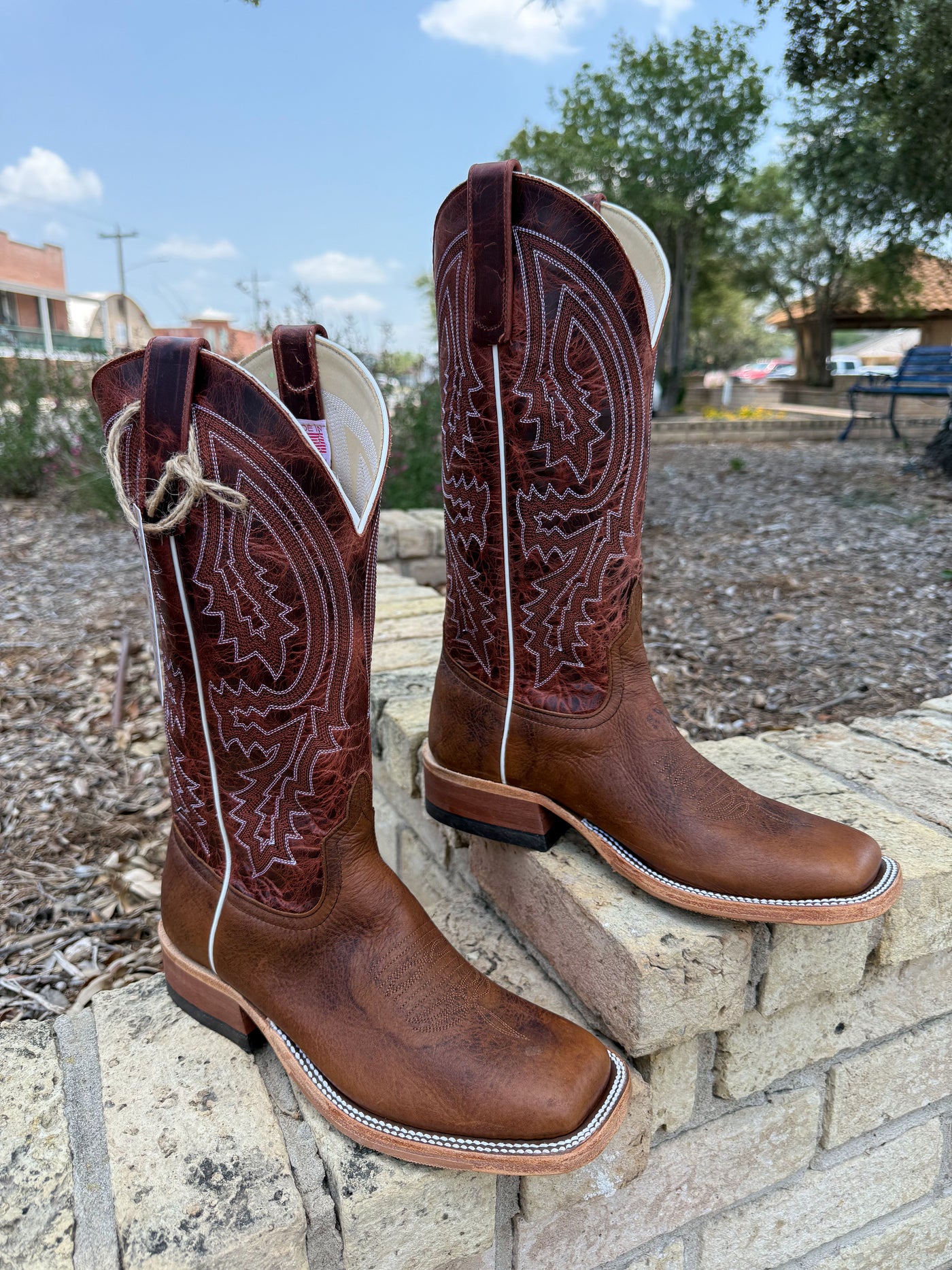 Anderson Bean Men's Mike Tyson Bison/Rust Lava Boot S1105