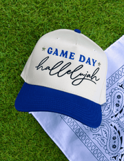 Game Day Hallelujah Canvas Trucker Cap - Southern Soule Designs
