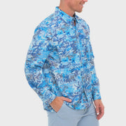 Game Guard Blue Digital Explorer LS - Southern Soule Designs