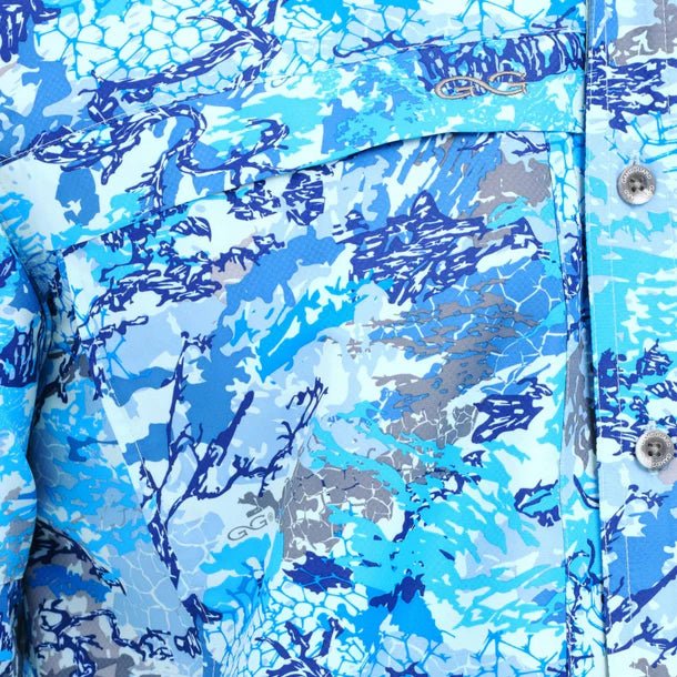 Game Guard Blue Digital Explorer LS - Southern Soule Designs