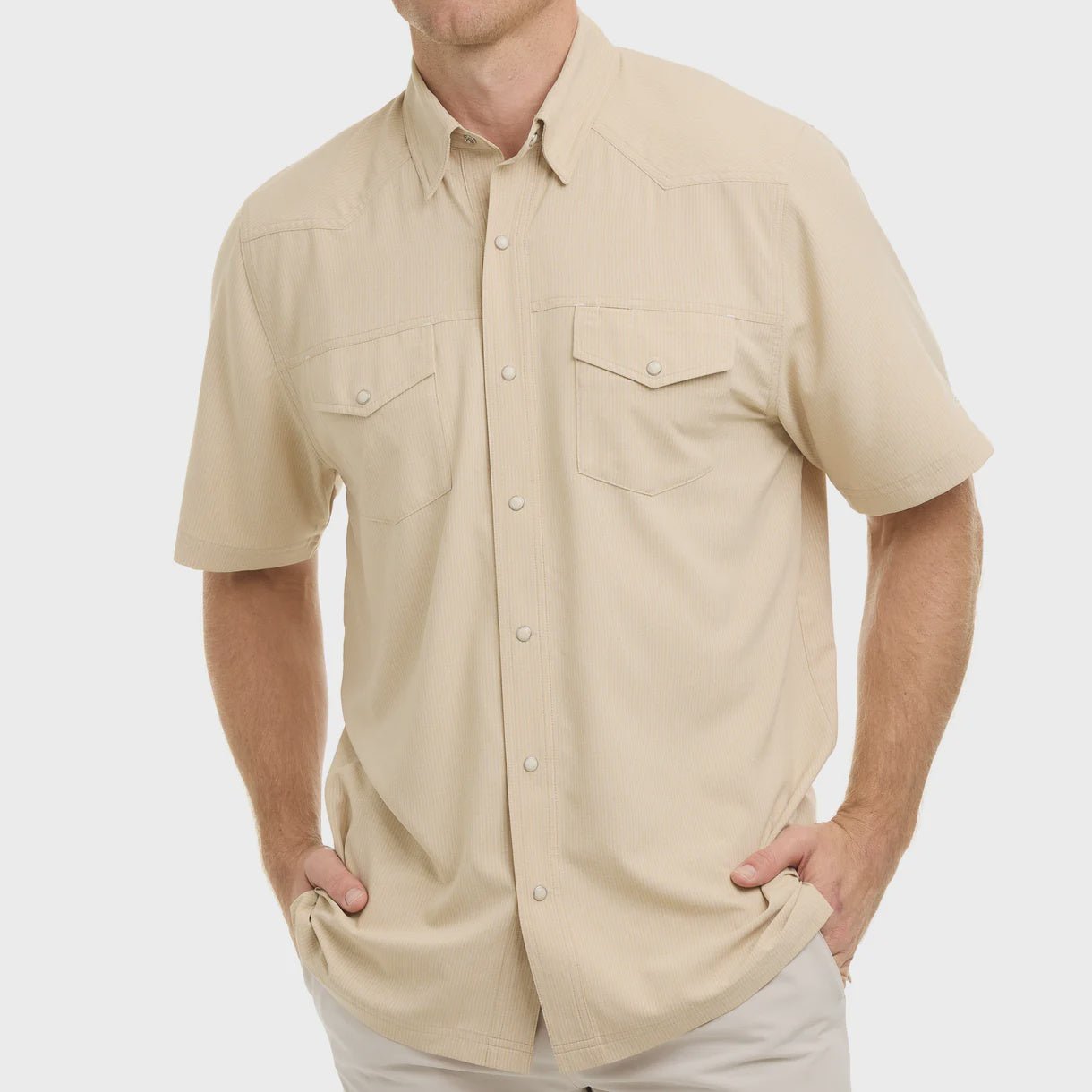 Game Guard Khaki Drover Shirt - Southern Soule Designs