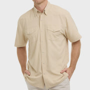 Game Guard Khaki Drover Shirt - Southern Soule Designs