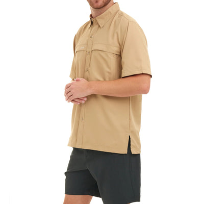 GameGuard Khaki MicroFiber Shirt - Southern Soule Designs
