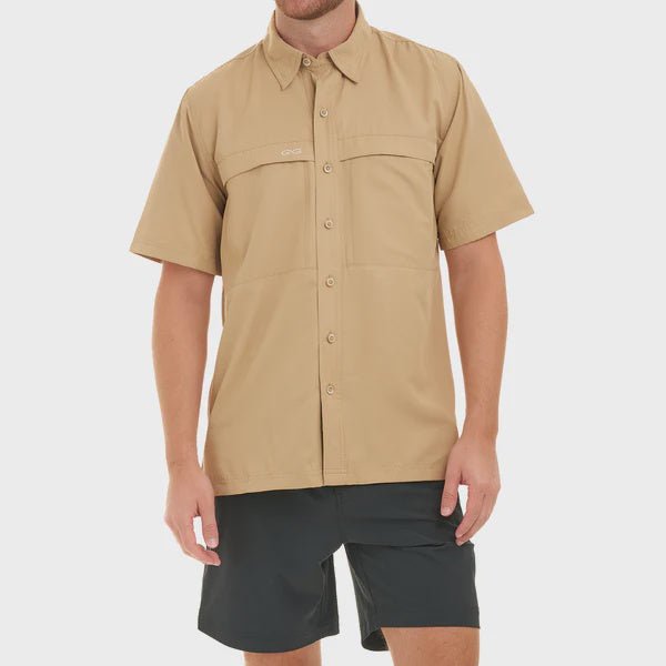 GameGuard Khaki MicroFiber Shirt - Southern Soule Designs