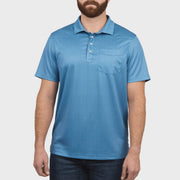 GameGuard Off-Road Blue Palo Duro Polo - Southern Soule Designs