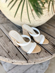 Gardenia White Heel - Southern Soule Designs