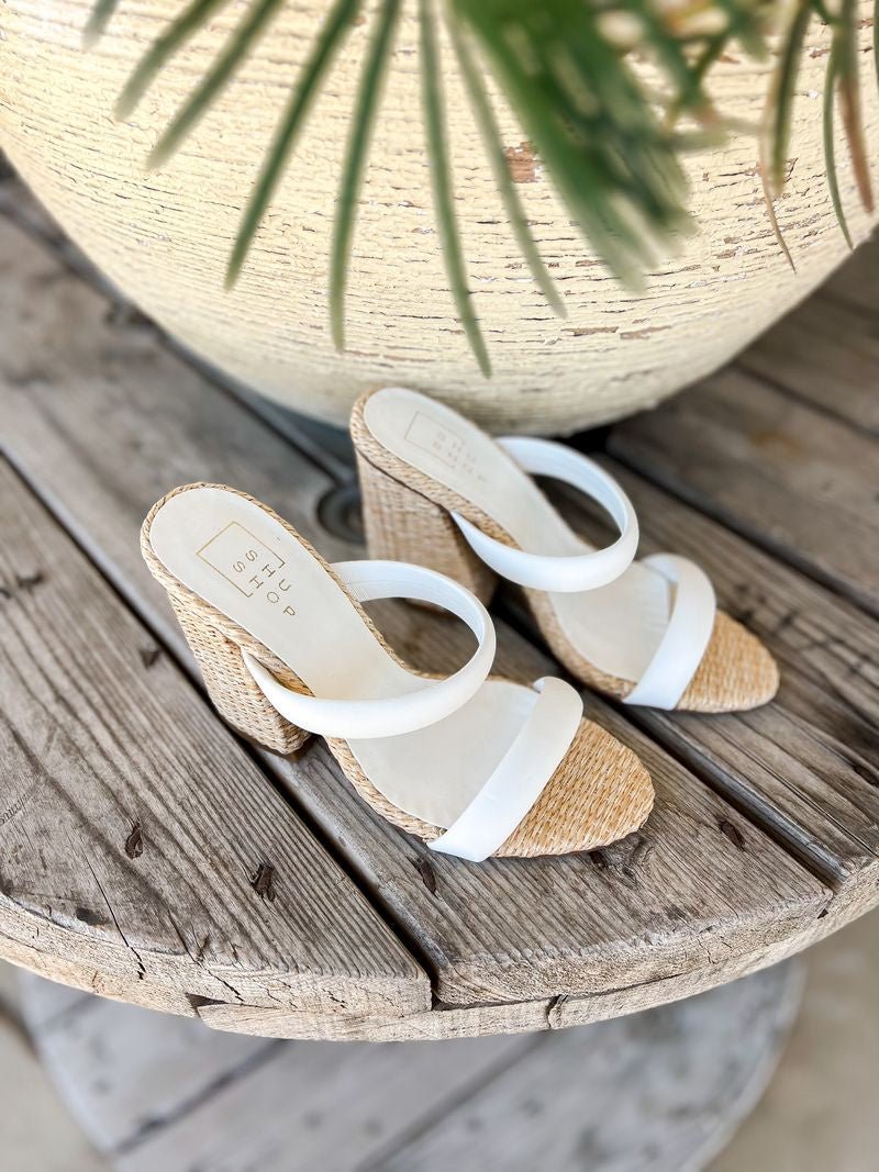 Gardenia White Heel - Southern Soule Designs