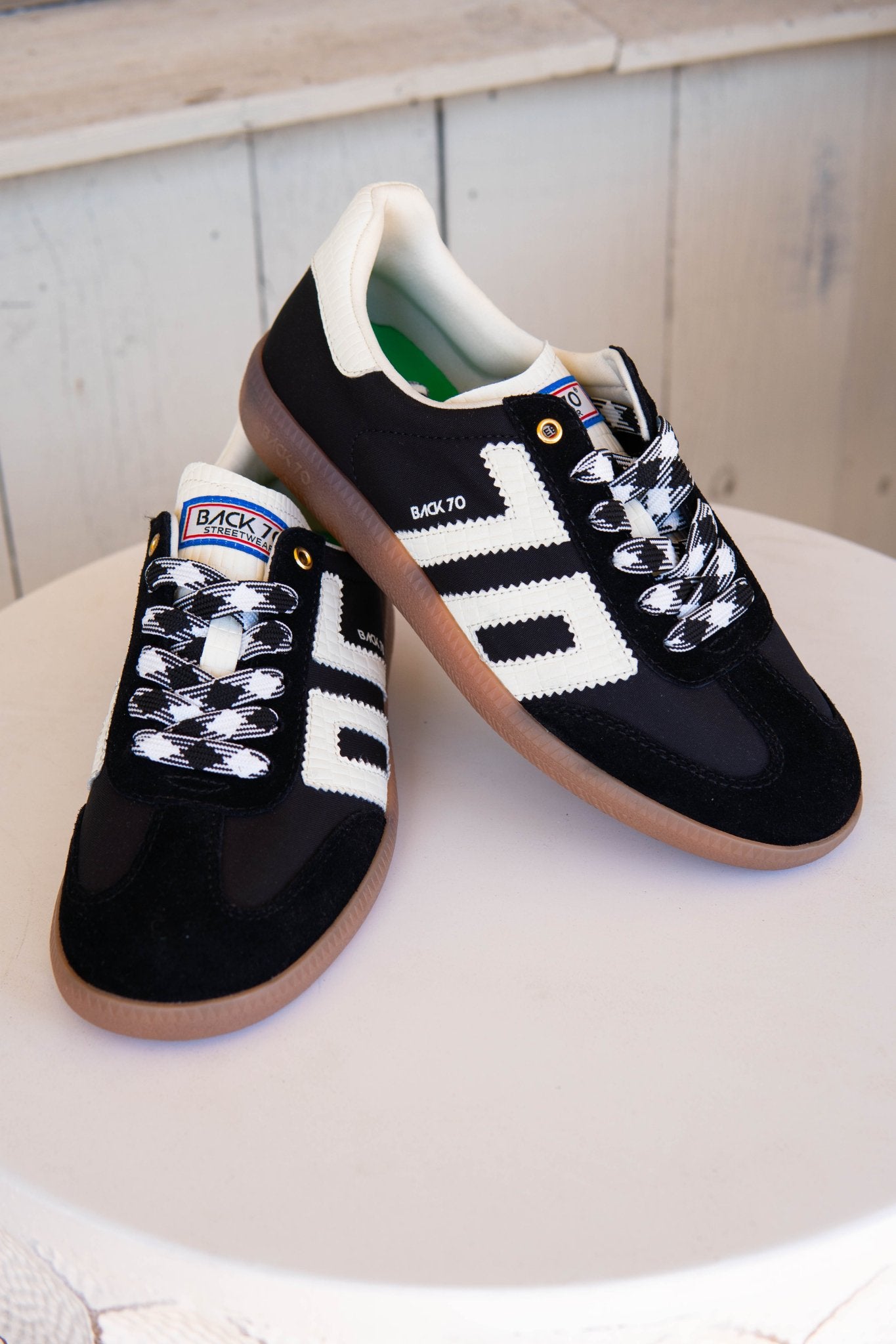 Ghost Black Sneaker - Southern Soule Designs