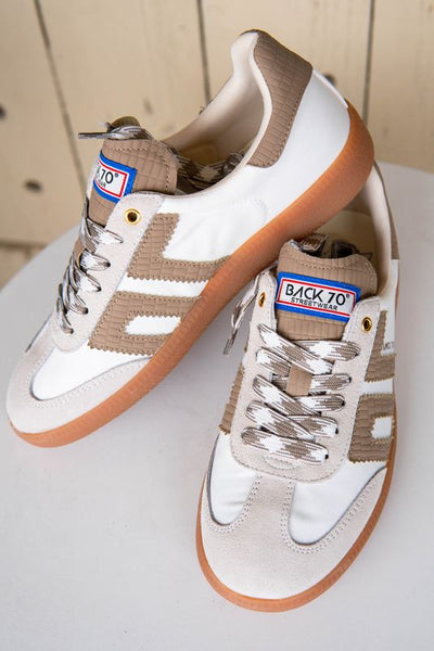 Ghost Taupe Sneaker - Southern Soule Designs