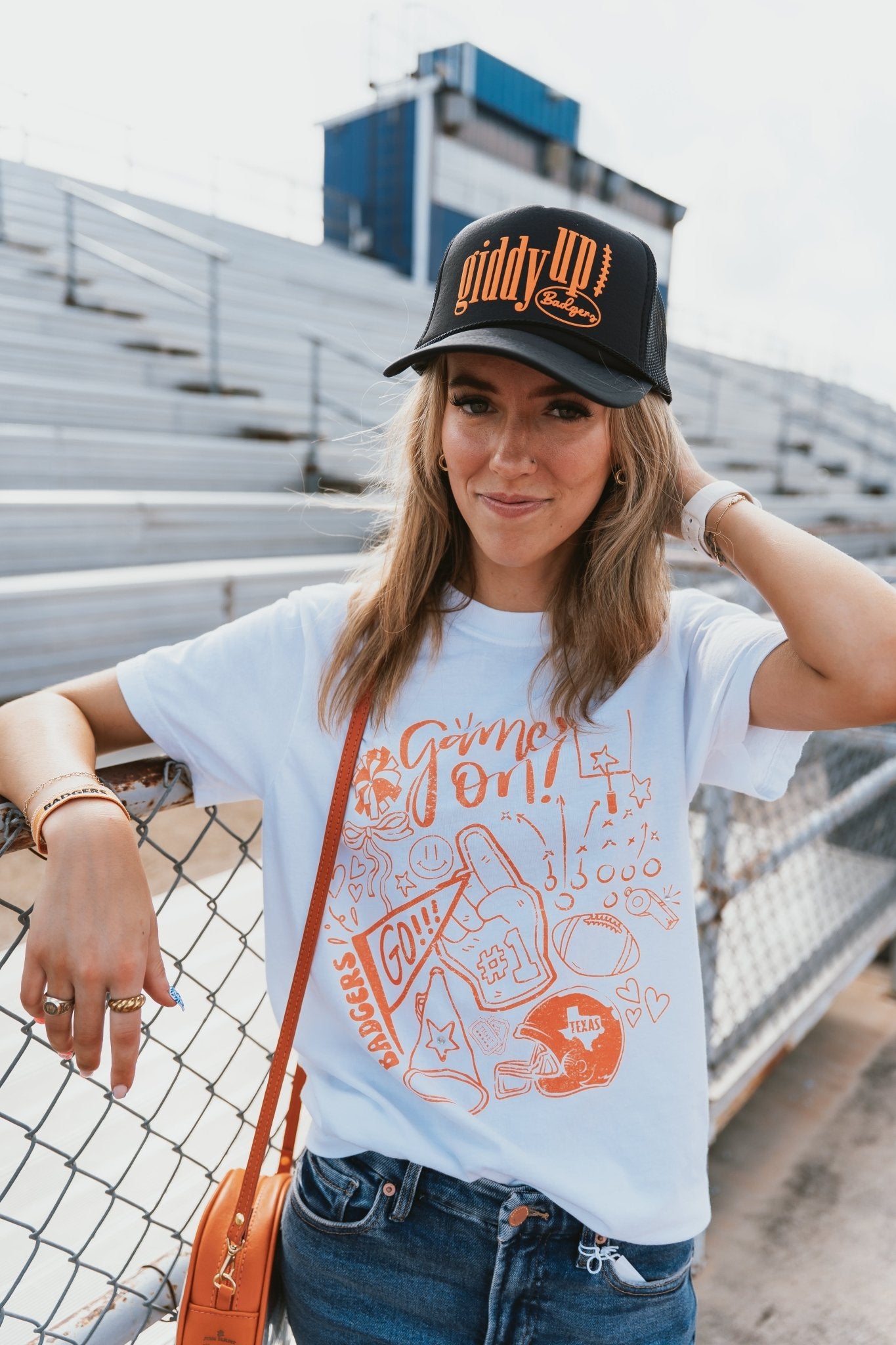 Giddy Up Badgers Trucker - Southern Soule Designs