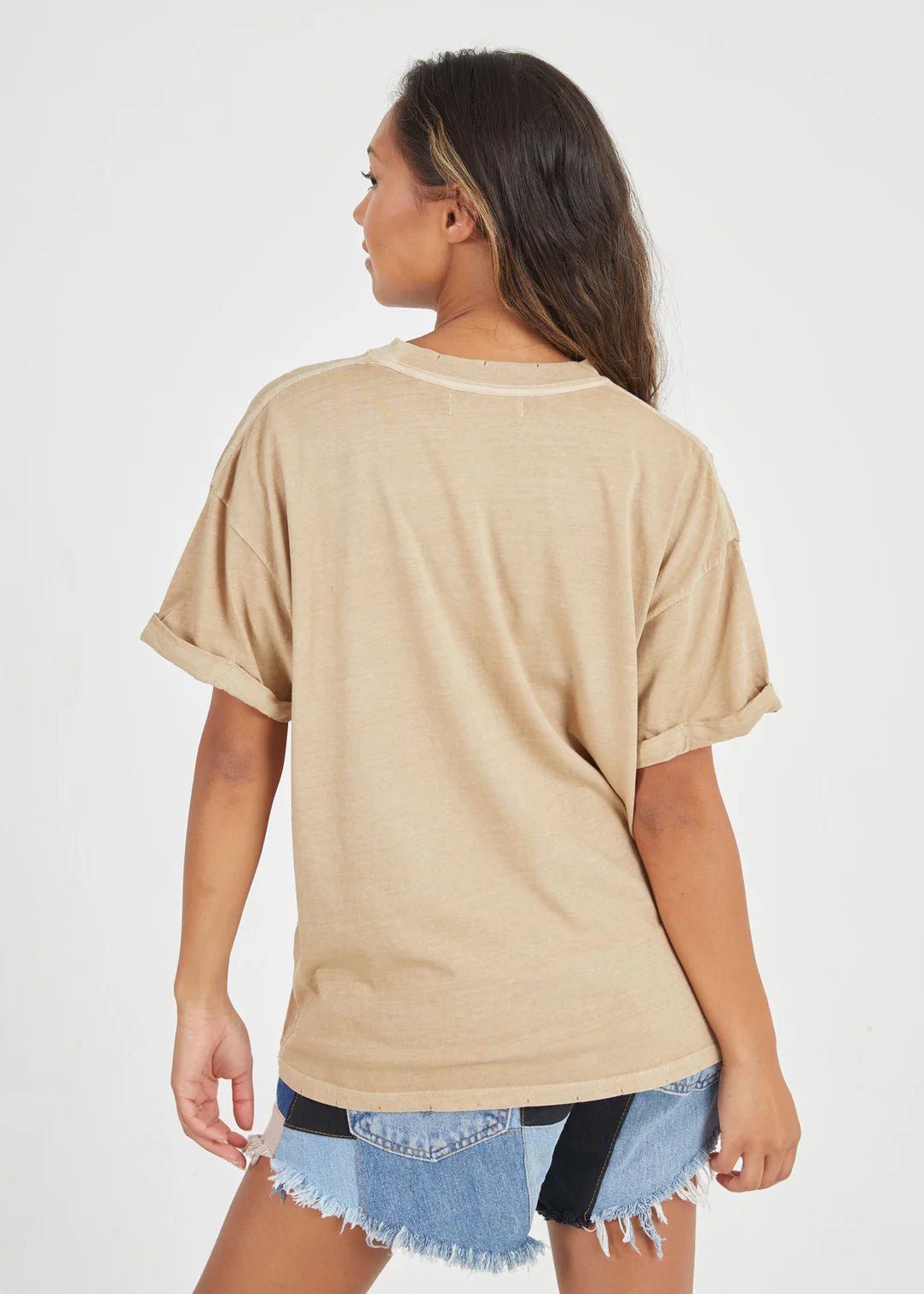 Girl Dangerous Wild Wild Horses Sand Tee - Southern Soule Designs