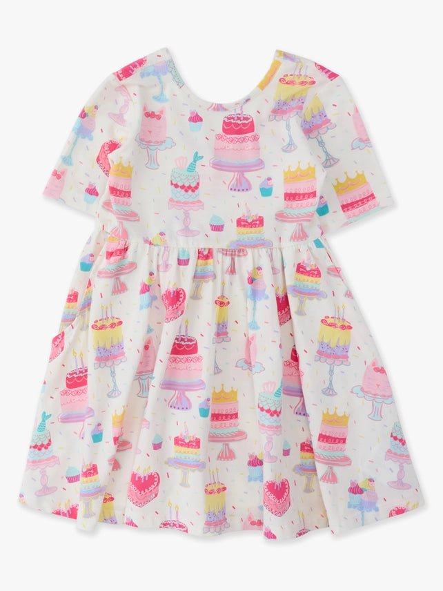Girls Birthday Cake Party Dress - Southern Soule Designs