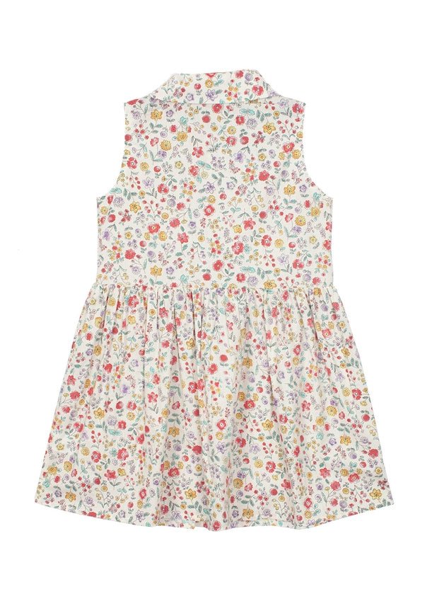 Girls Multi Super Bloom Floral Dress 7190MIMI - Southern Soule Designs