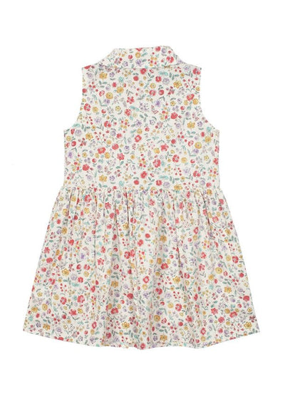 Girls Multi Super Bloom Floral Dress 7190MIMI - Southern Soule Designs