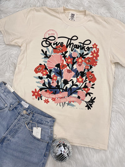 Give Thanks To Him, Bless His Name Tee - Southern Soule Designs