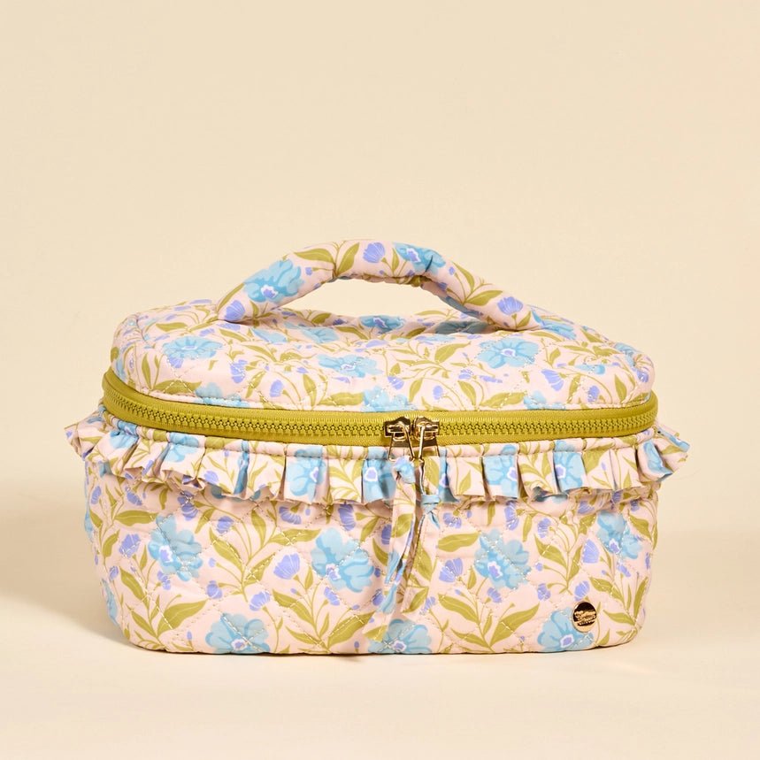 Glam & Go Quilt Cosmetic Bag - Southern Soule Designs