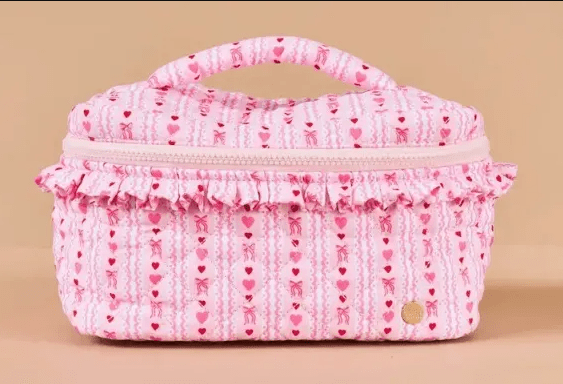 Glam & Go Quilt Cosmetic Bag - Southern Soule Designs