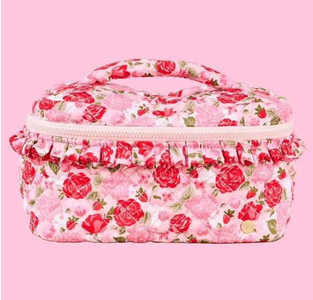 Glam & Go Quilt Cosmetic Bag - Southern Soule Designs