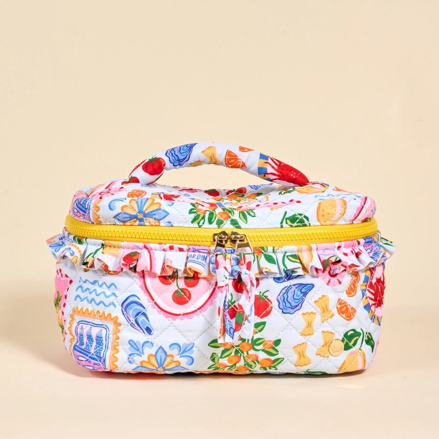 Glam & Go Quilt Cosmetic Bag - Southern Soule Designs