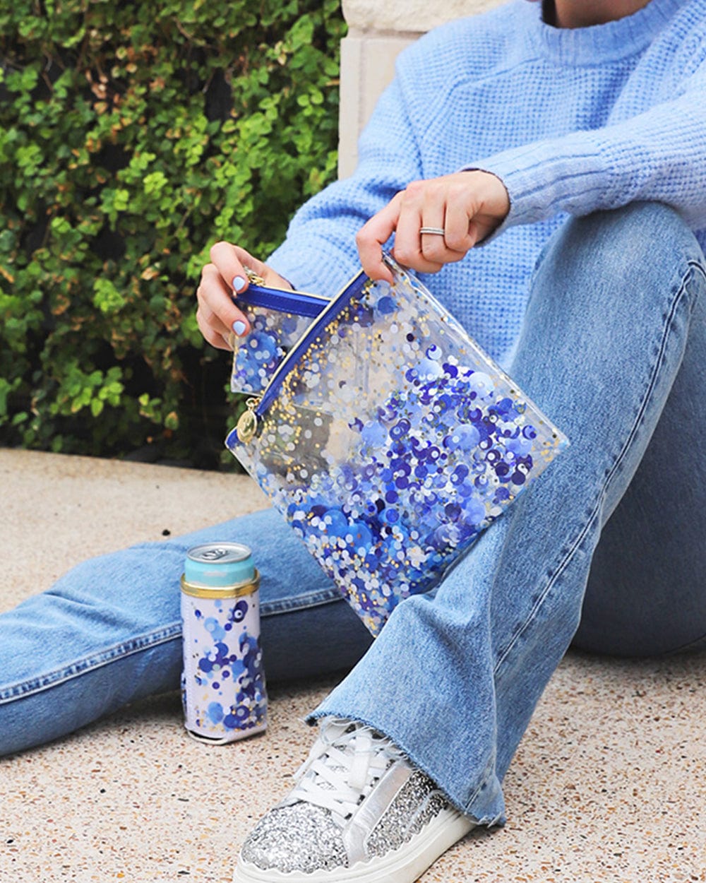 Glitter Everything Pouch - Southern Soule Designs