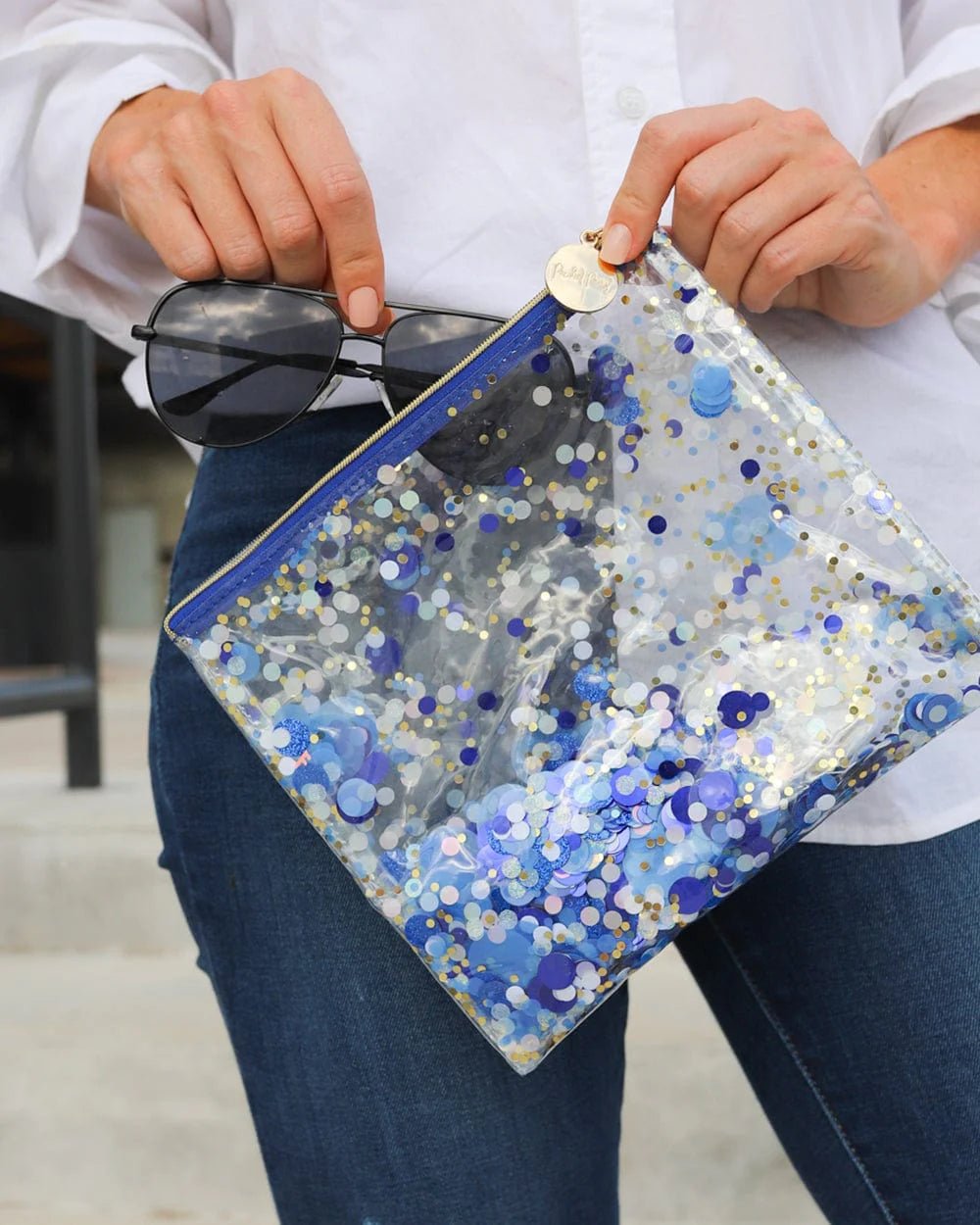 Glitter Everything Pouch - Southern Soule Designs