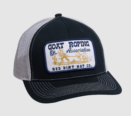 Goat Roping Black/Khaki Cap RDHC - 215 - Southern Soule Designs