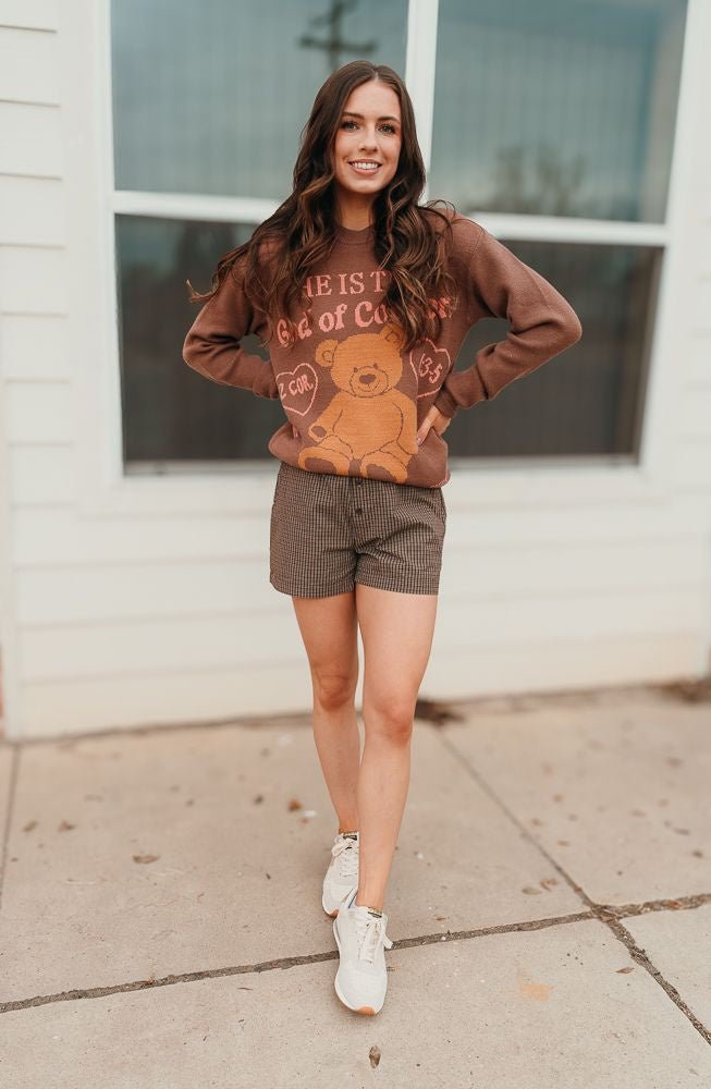 God of Comfort Jacquard Sweater - Southern Soule Designs