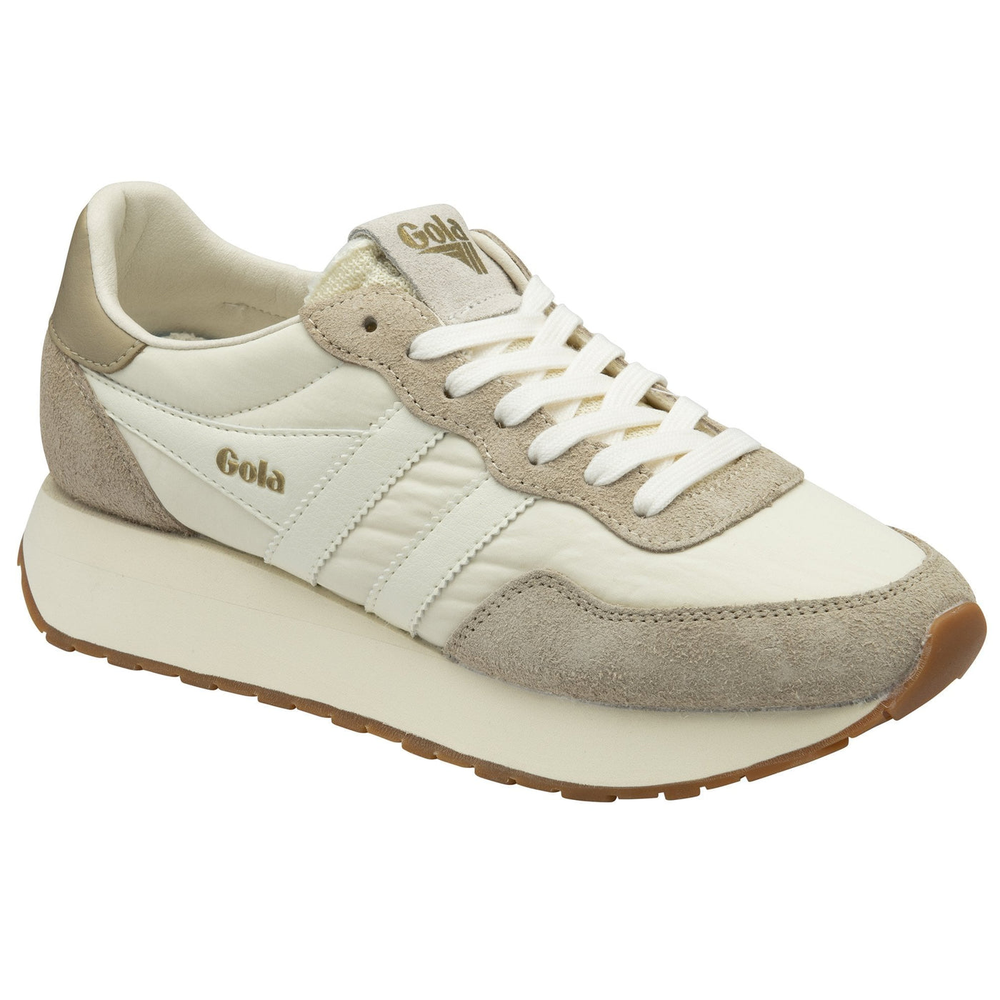 Gola Classics Women's Arizona Sneakers - Off White/Bone/Off White