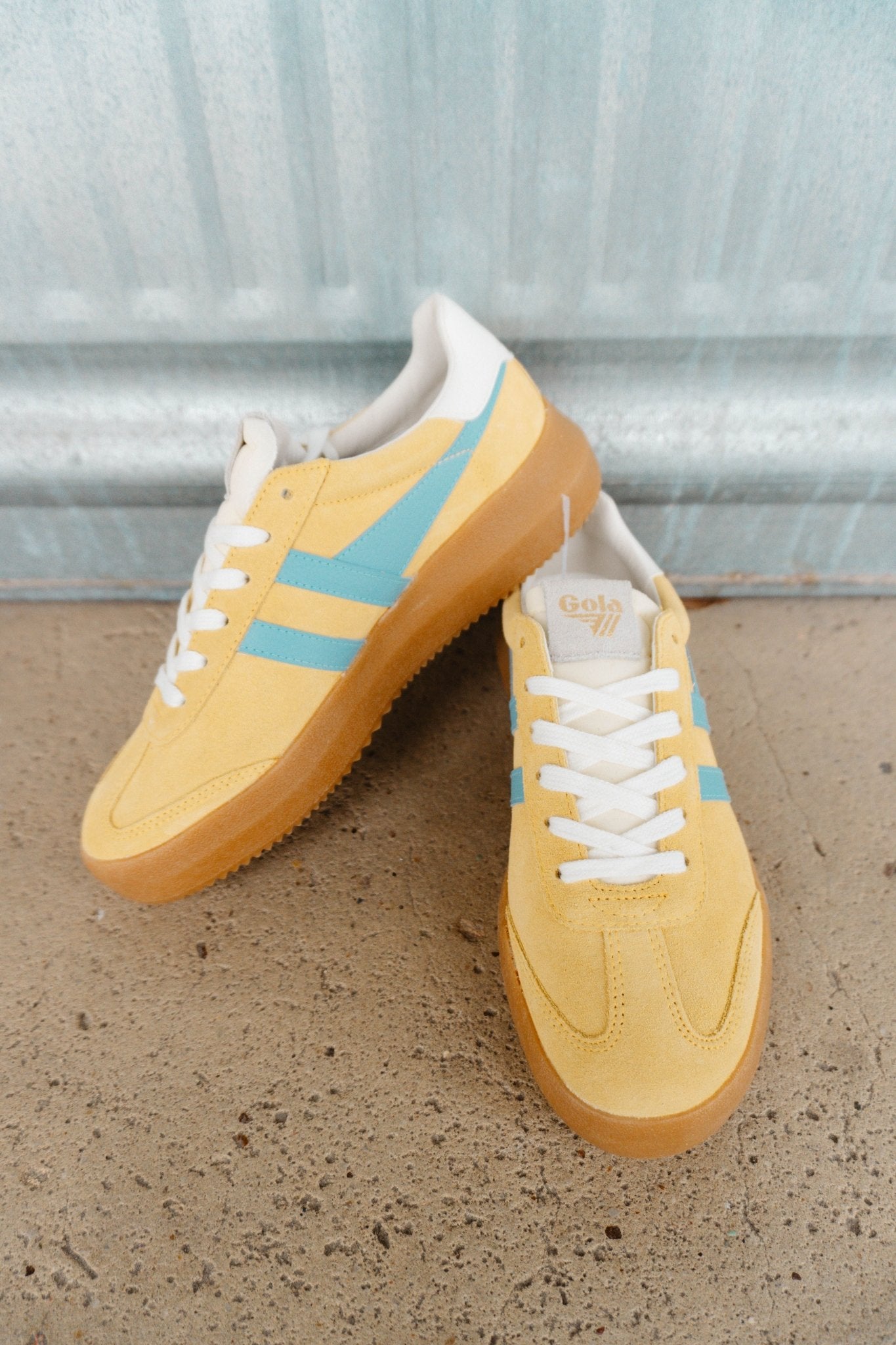 Gola Classics Women's Athena Sneakers - Pollen/Air/off White/Gum - Southern Soule Designs