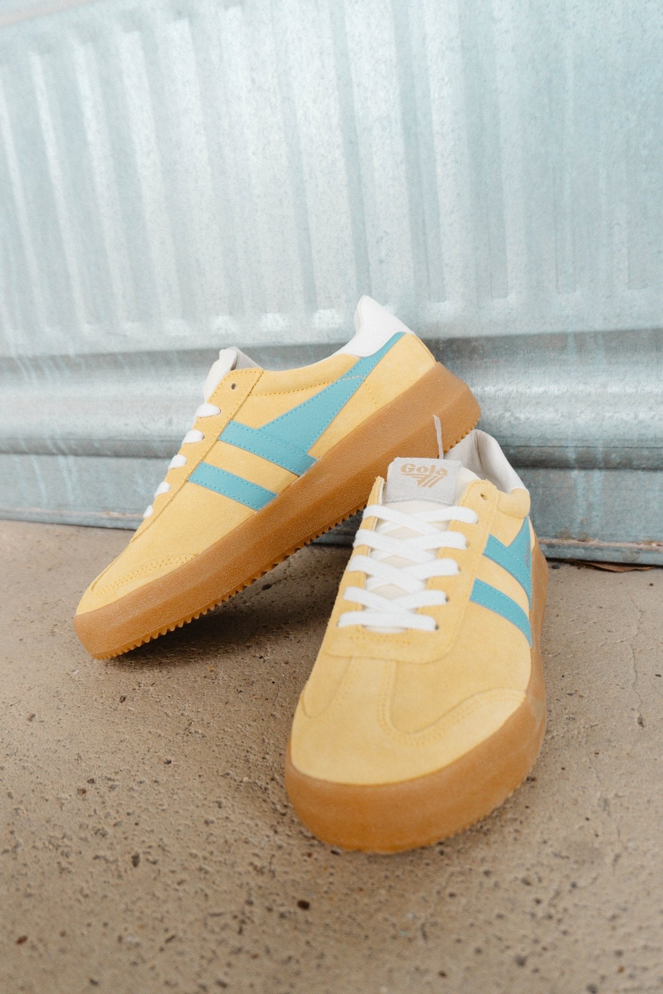 Gola Classics Women's Athena Sneakers - Pollen/Air/off White/Gum - Southern Soule Designs