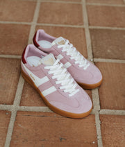 Gola Classics Women's Cyclone Sneakers Candy/Off White/Deep Red/Gum - Southern Soule Designs