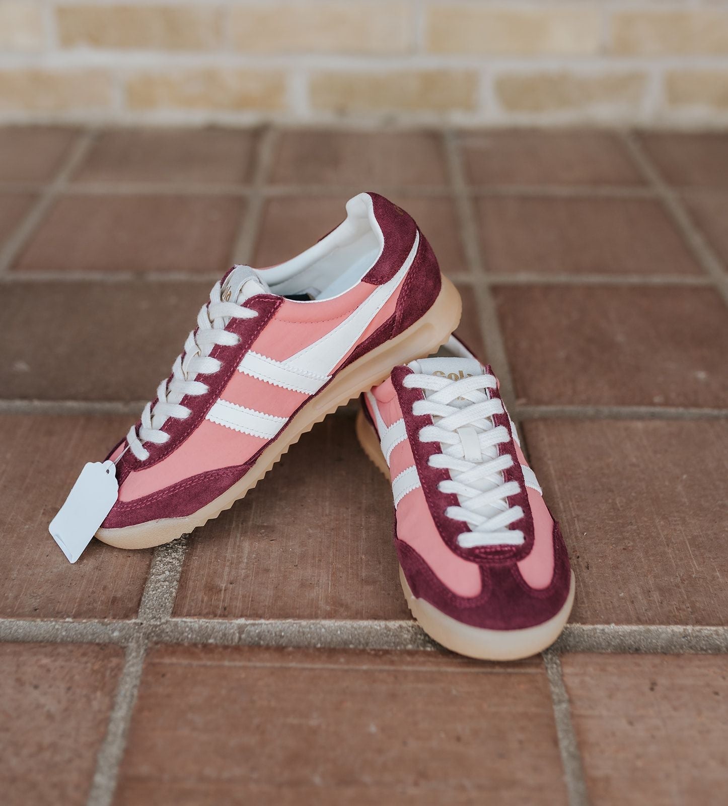 Gola Classics Women's Firefly Sneakers Bubblegum/Cerise/Off White - Southern Soule Designs