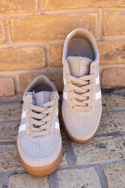 Gola Classics Women's Grandslam Suede Sneakers - Bone/Off White/Gum - Southern Soule Designs