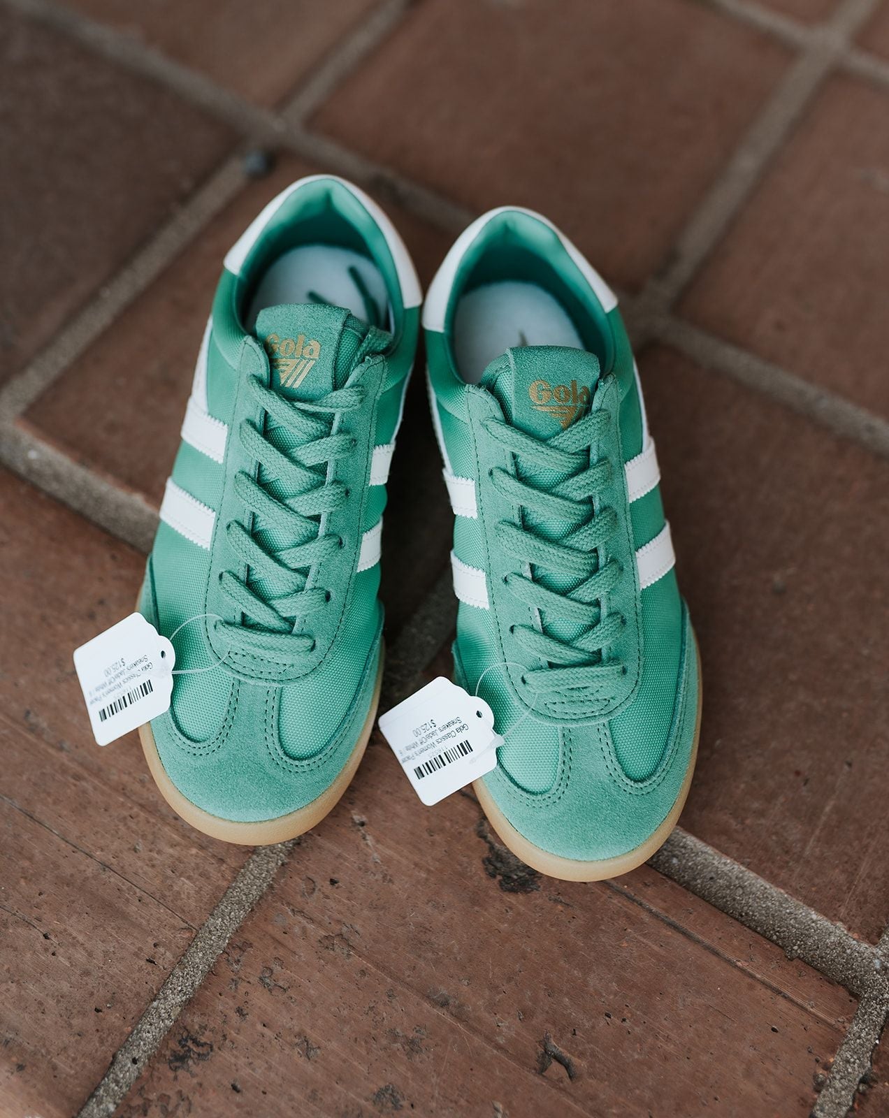 Gola Classics Women's Pacer Sneakers Jade/Off White - Southern Soule Designs