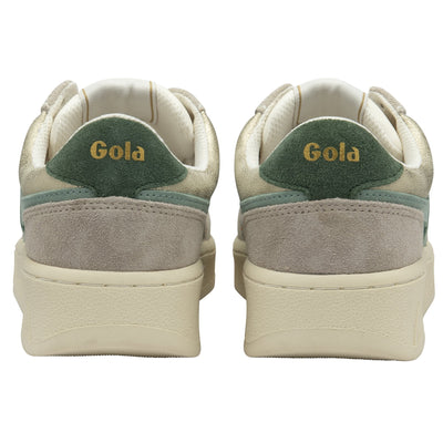Gola Classics Women's Superslam Blaze Sneakers - Gold/Green/Mist/Evergreen