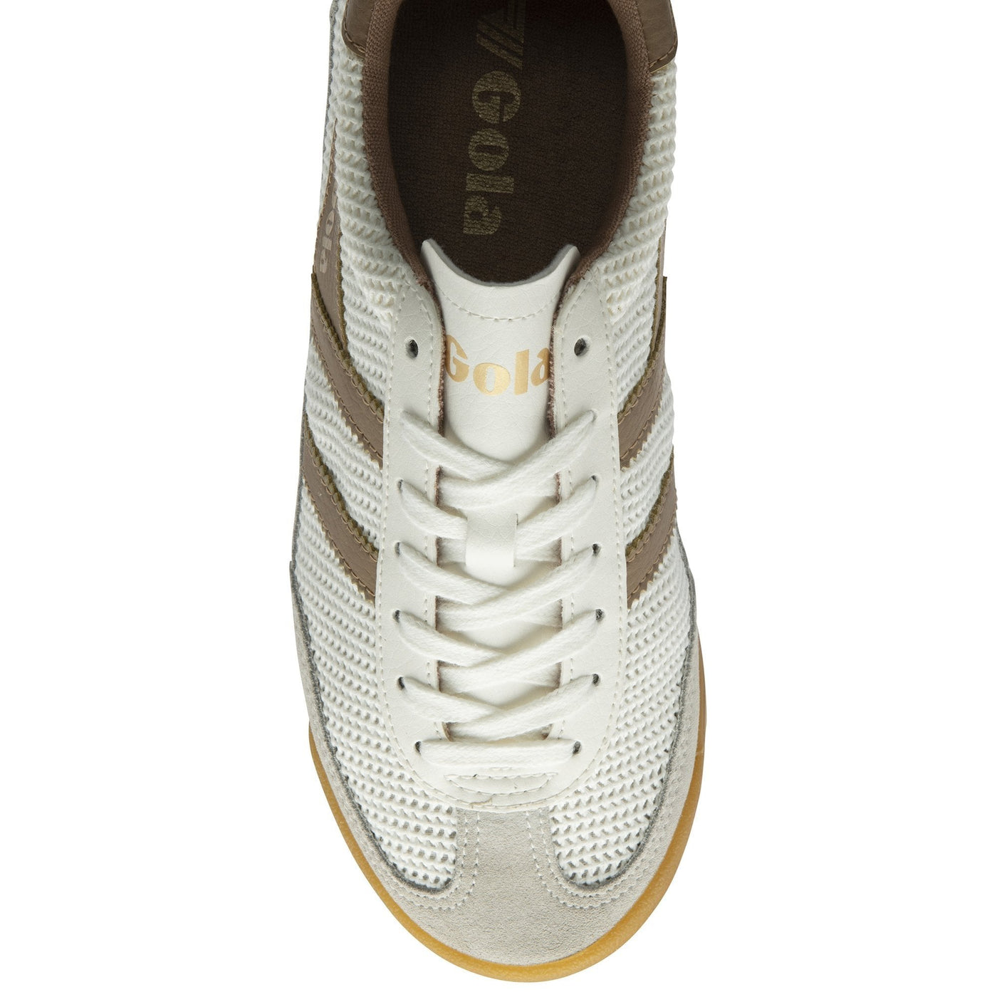 Gola Classics Women's Tornado Zephyr Sneakers - Off White/Light Caramel - Southern Soule Designs