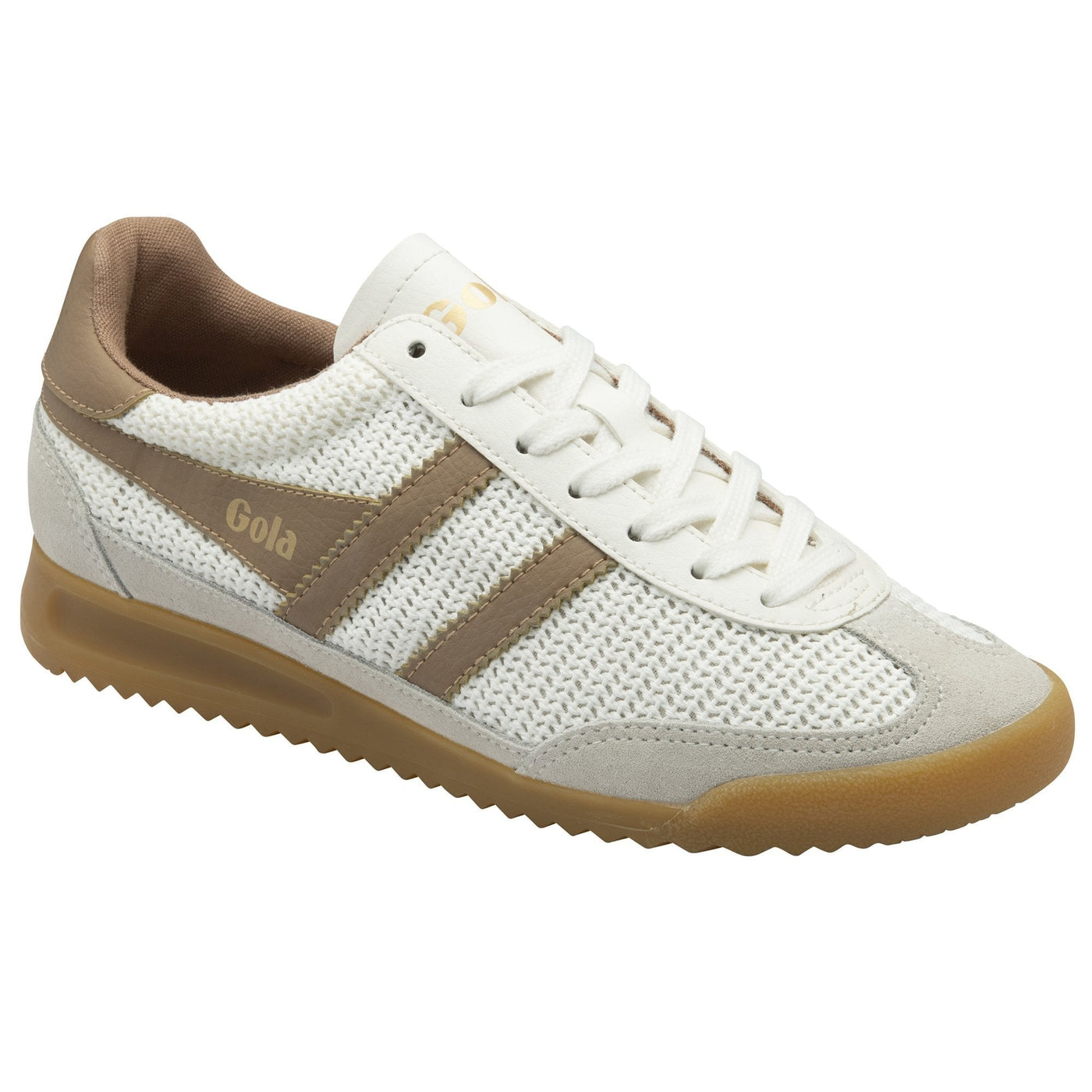 Gola Classics Women's Tornado Zephyr Sneakers - Off White/Light Caramel
