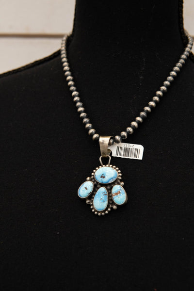 Golden Hills 4 stone Pendant - Southern Soule Designs