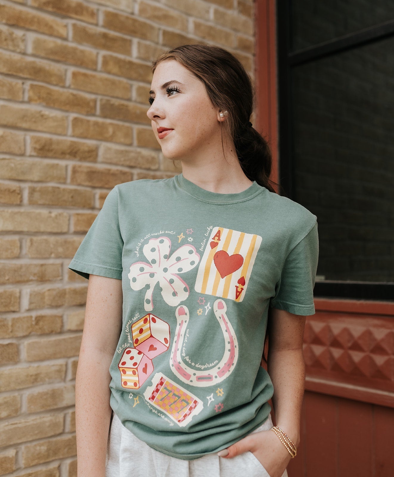 Good Luck Trinkets Tee - Southern Soule Designs