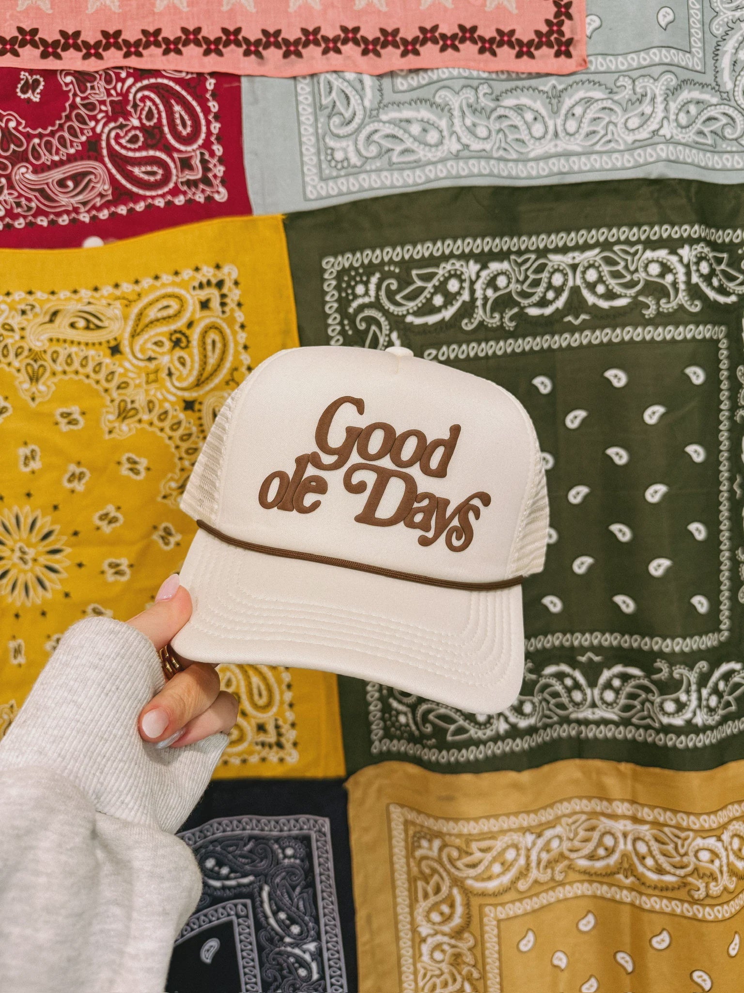 Good Ole Days Hat - Southern Soule Designs