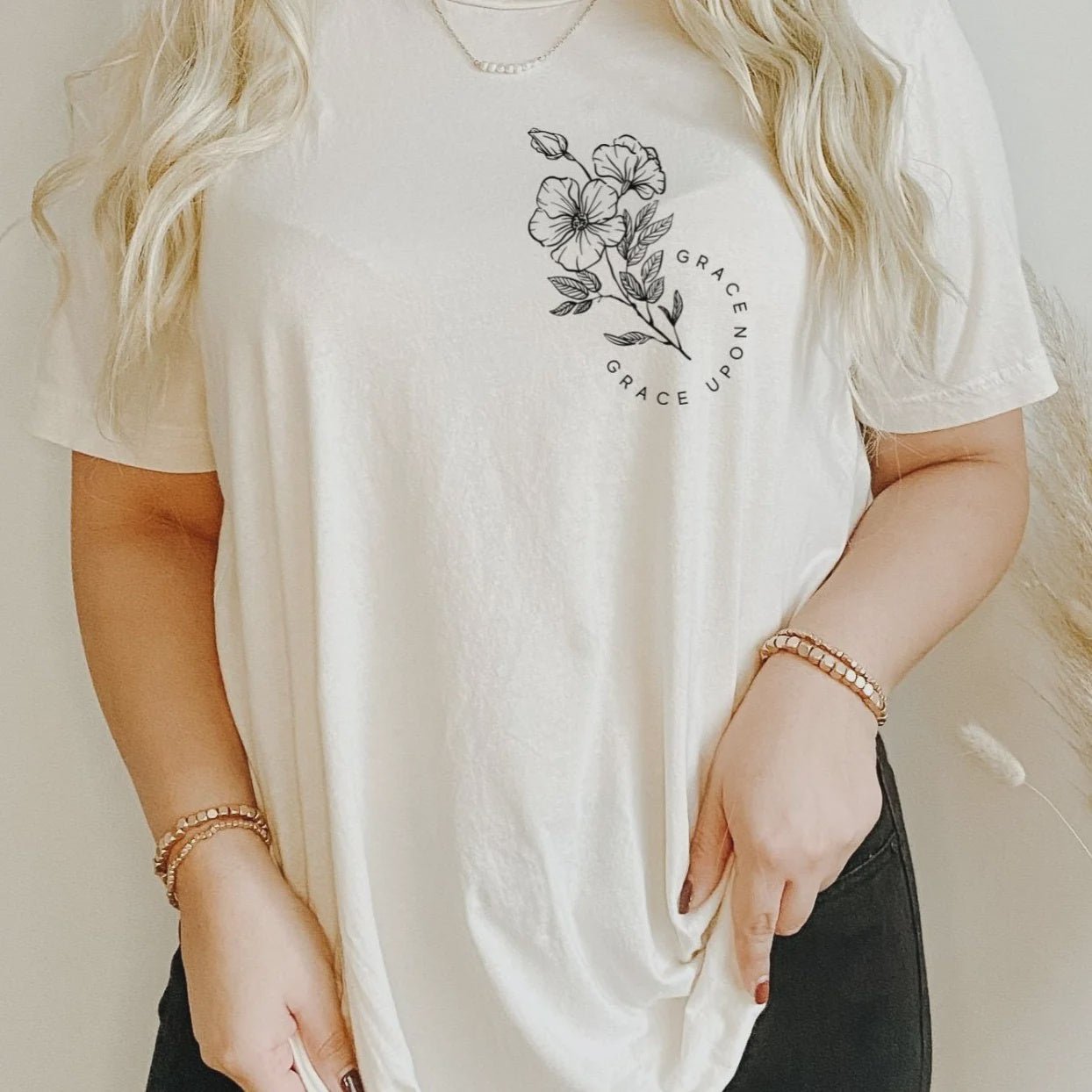 Grace Upon Grace Tee - Southern Soule Designs