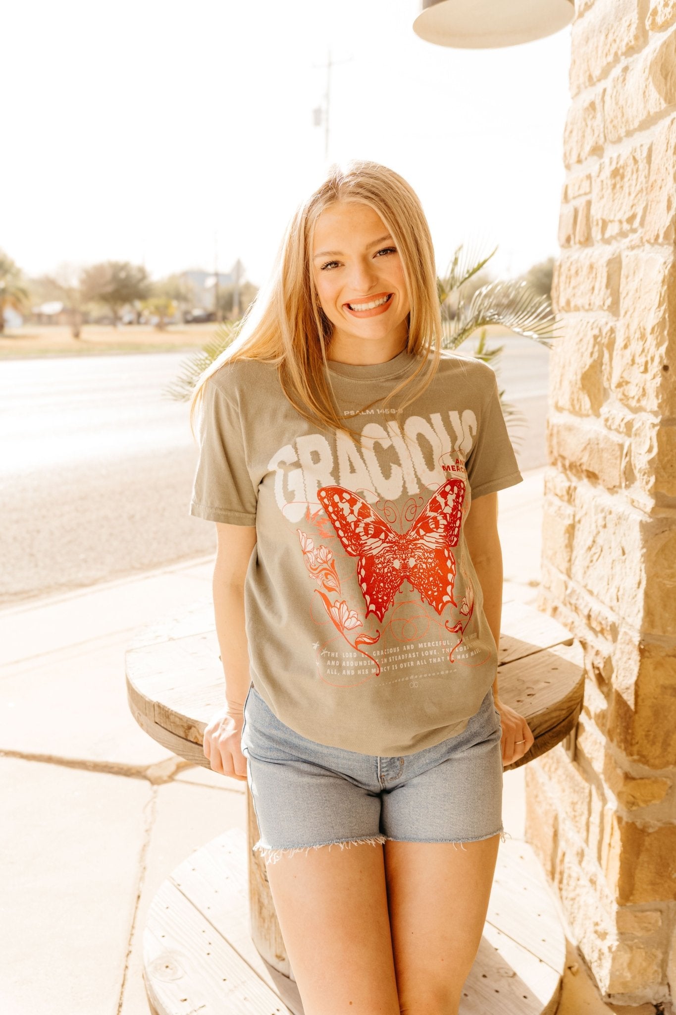 Gracious + Merciful Graphic Tee - Southern Soule Designs