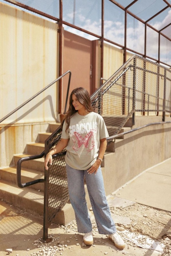 Gracious + Merciful Graphic Tee - Southern Soule Designs