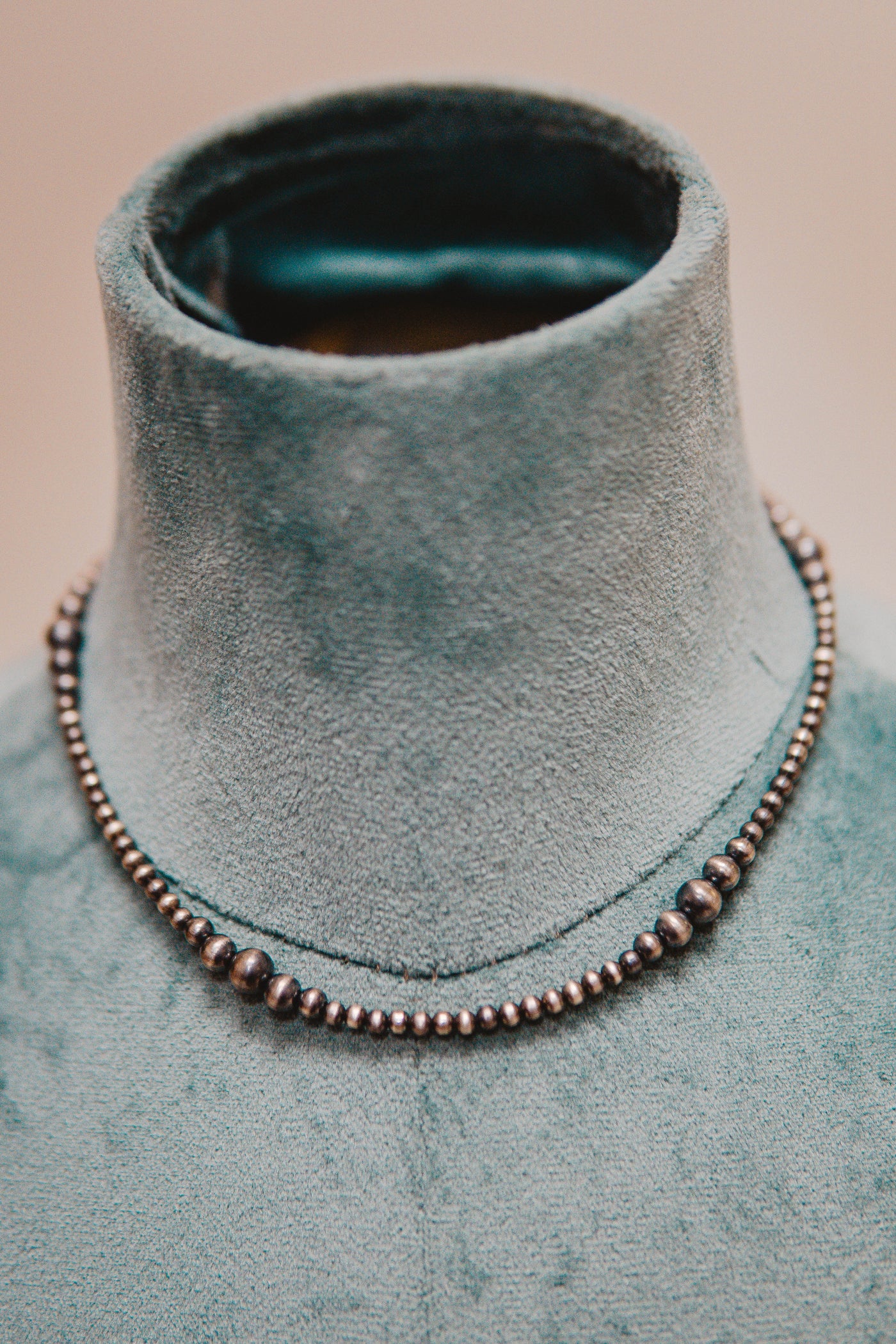 3-6MM Graduated Navajo Pearls 14"